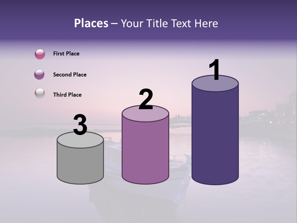 Catwalk Summer Bridge PowerPoint Template