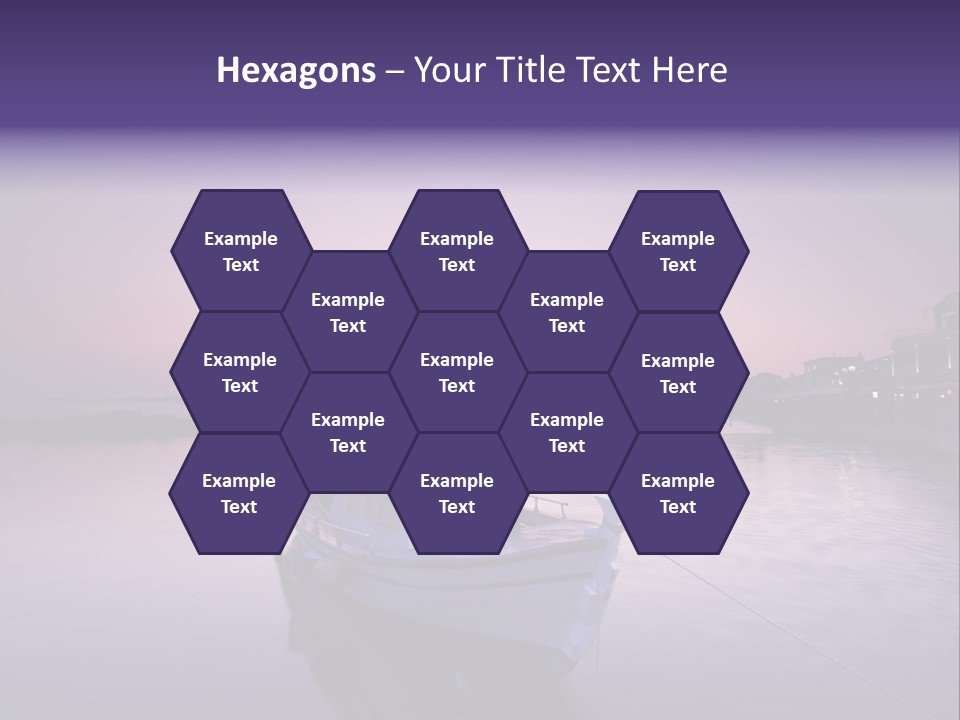 Catwalk Summer Bridge PowerPoint Template