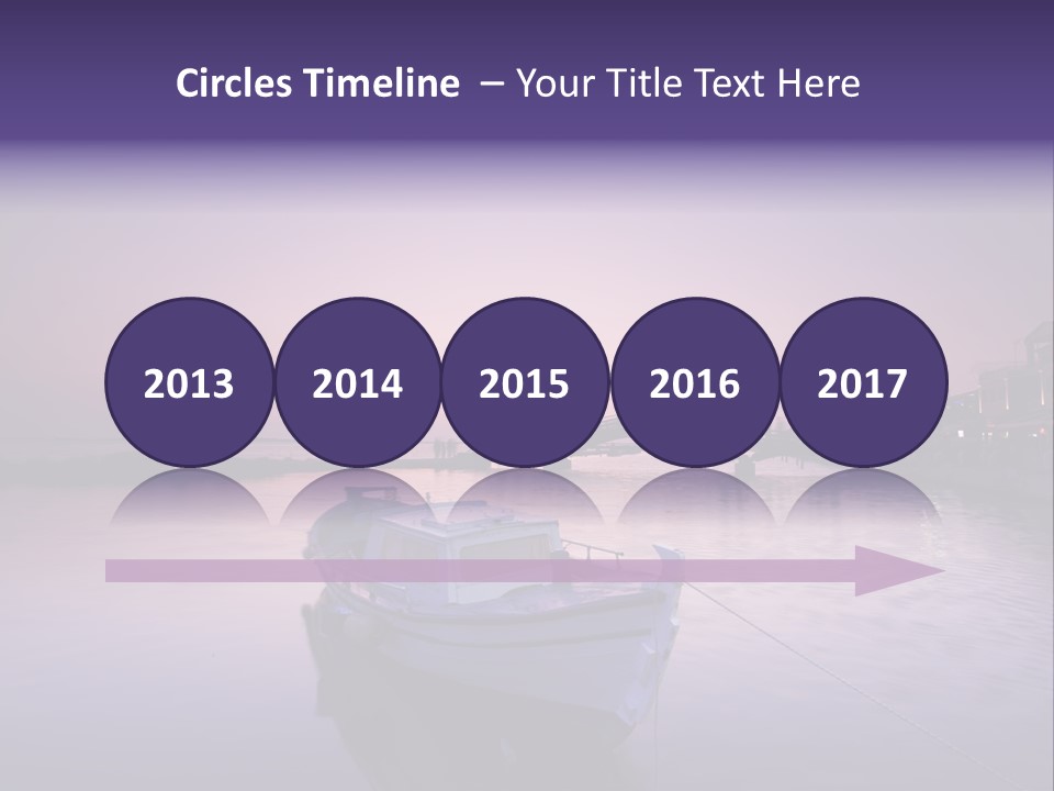 Catwalk Summer Bridge PowerPoint Template