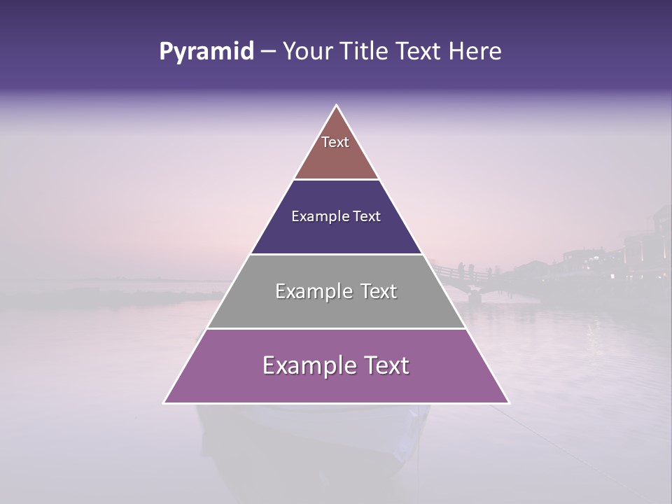 Catwalk Summer Bridge PowerPoint Template