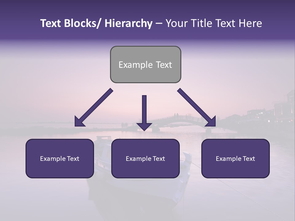 Catwalk Summer Bridge PowerPoint Template