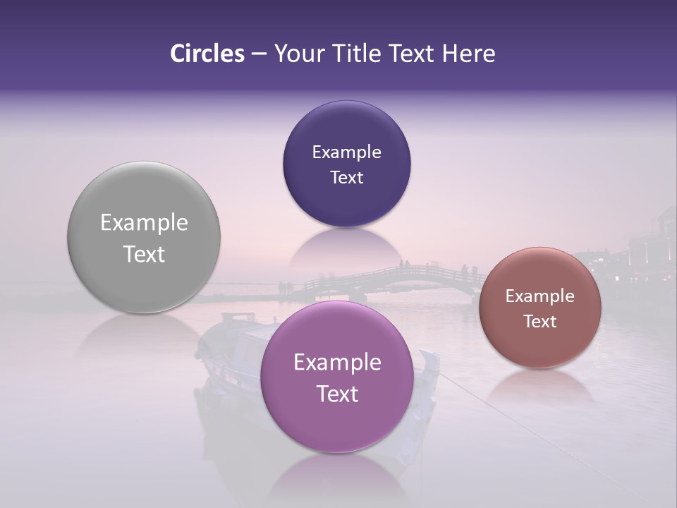 Catwalk Summer Bridge PowerPoint Template