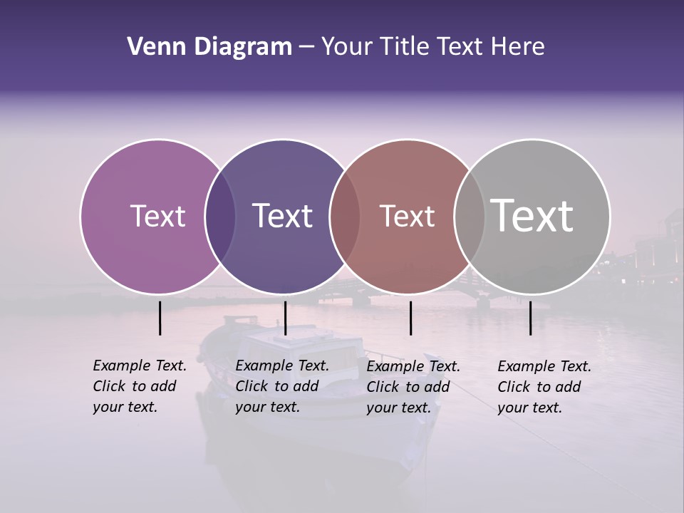 Catwalk Summer Bridge PowerPoint Template