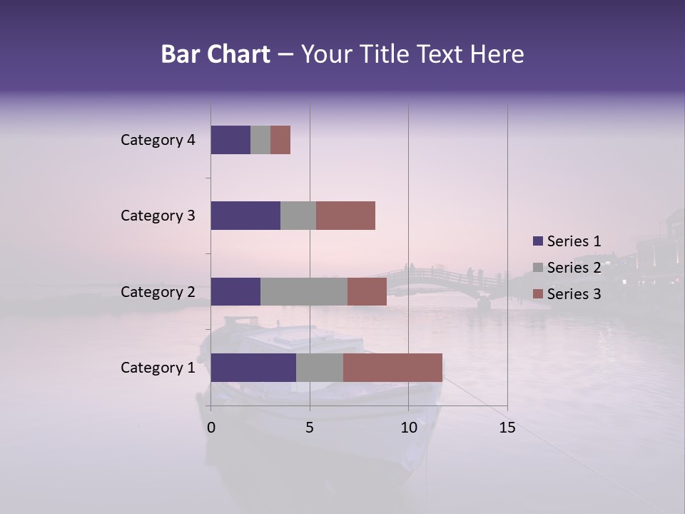 Catwalk Summer Bridge PowerPoint Template