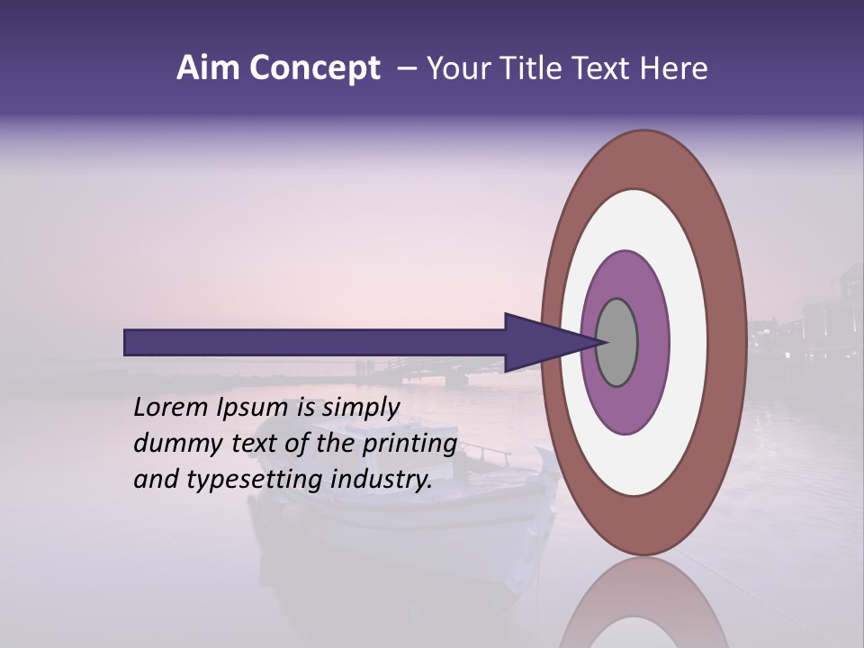 Catwalk Summer Bridge PowerPoint Template