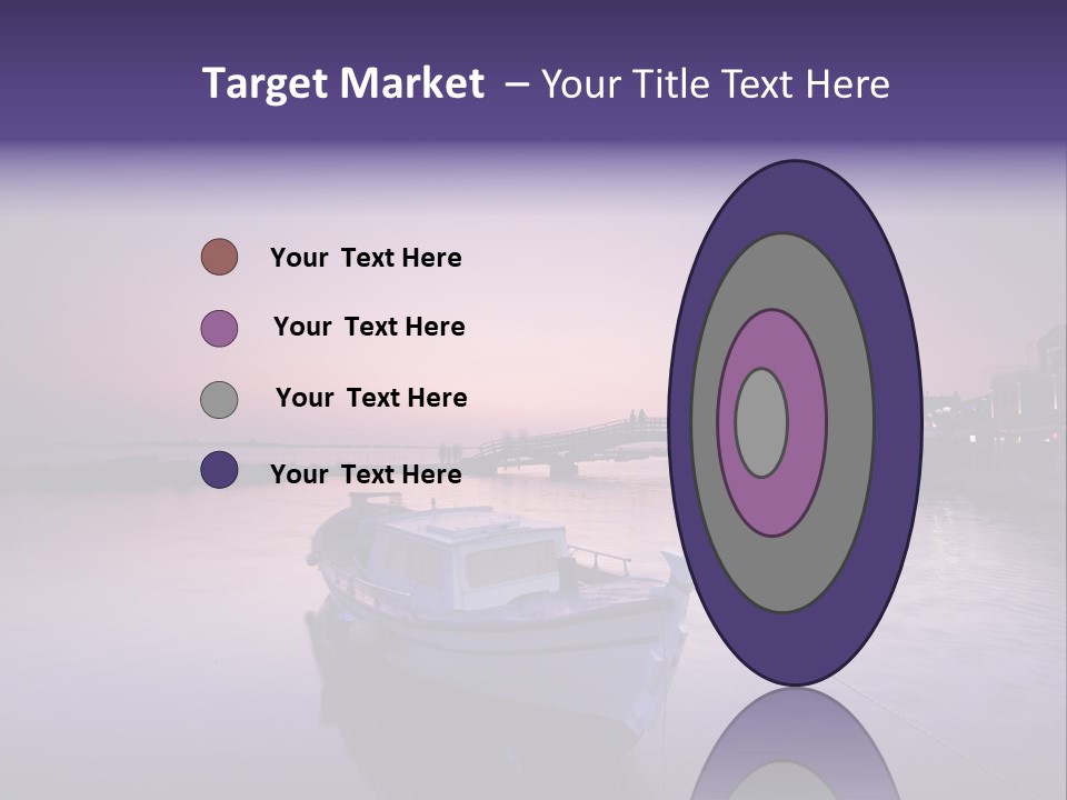 Catwalk Summer Bridge PowerPoint Template