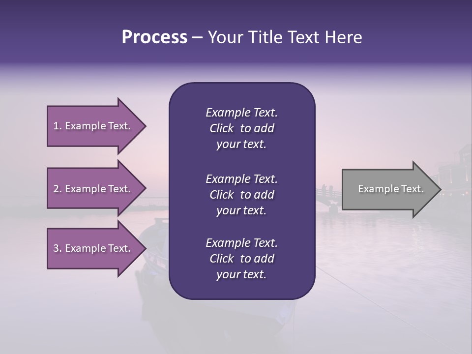 Catwalk Summer Bridge PowerPoint Template