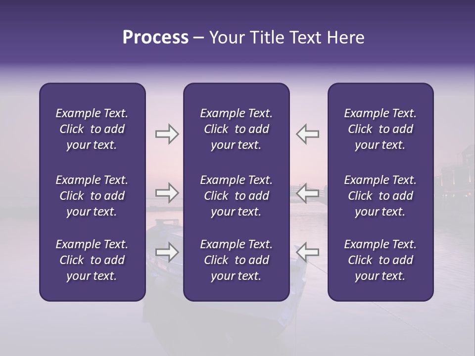 Catwalk Summer Bridge PowerPoint Template