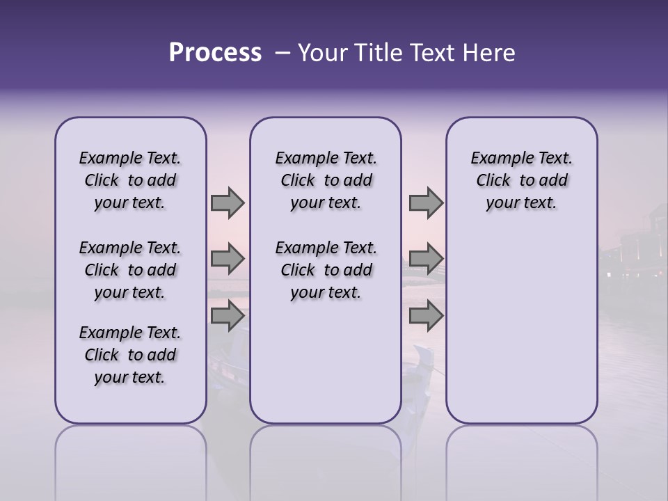 Catwalk Summer Bridge PowerPoint Template
