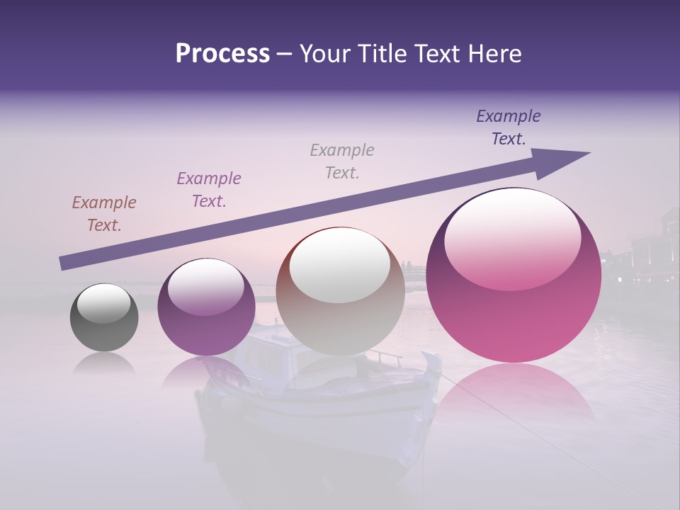 Catwalk Summer Bridge PowerPoint Template