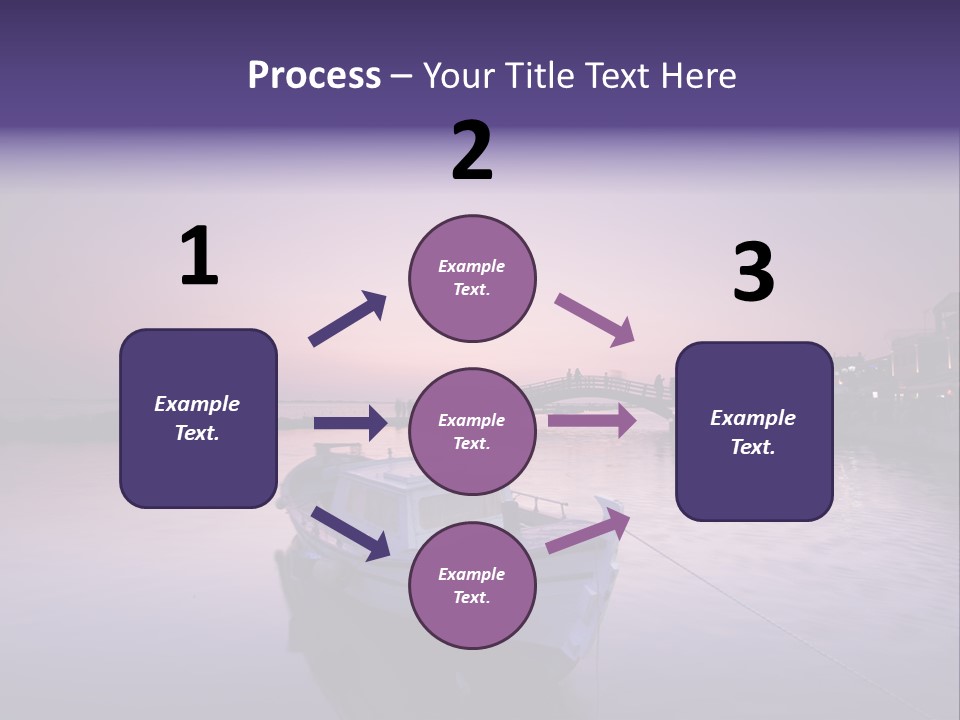 Catwalk Summer Bridge PowerPoint Template