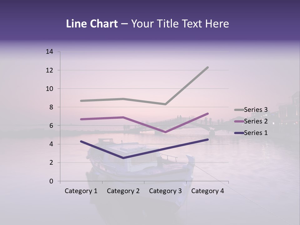 Catwalk Summer Bridge PowerPoint Template