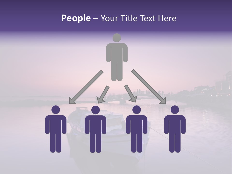 Catwalk Summer Bridge PowerPoint Template