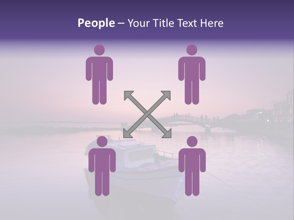 Catwalk Summer Bridge PowerPoint Template