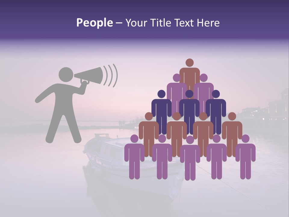 Catwalk Summer Bridge PowerPoint Template