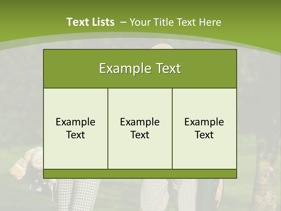 A Man And A Woman Walking In The Grass PowerPoint Template