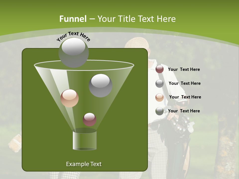 A Man And A Woman Walking In The Grass PowerPoint Template