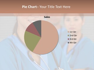 Team Female Occupation PowerPoint Template