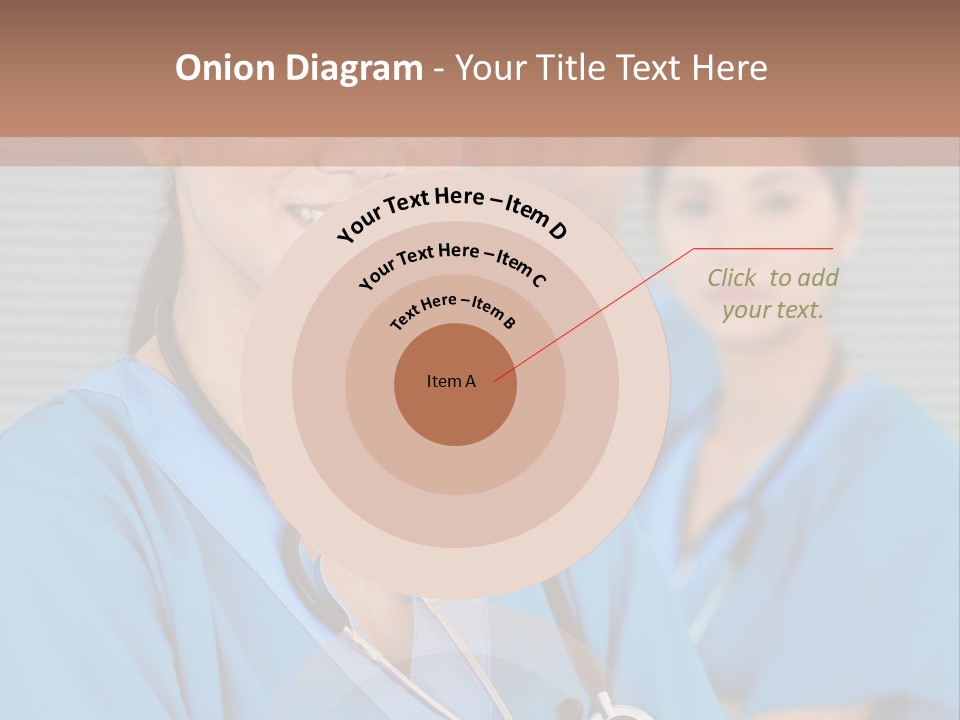 Team Female Occupation PowerPoint Template