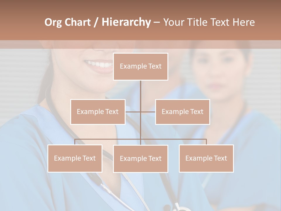 Team Female Occupation PowerPoint Template
