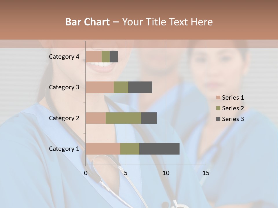 Team Female Occupation PowerPoint Template