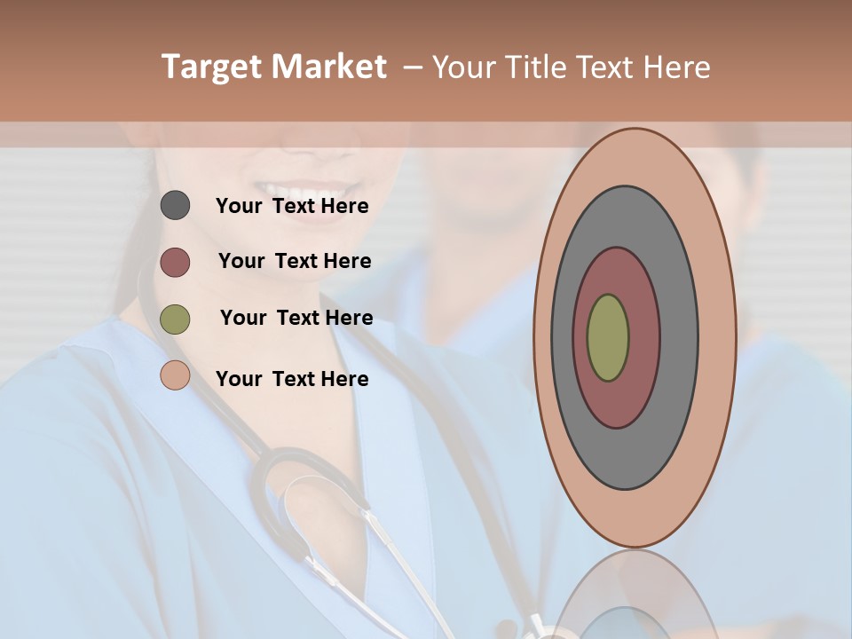 Team Female Occupation PowerPoint Template