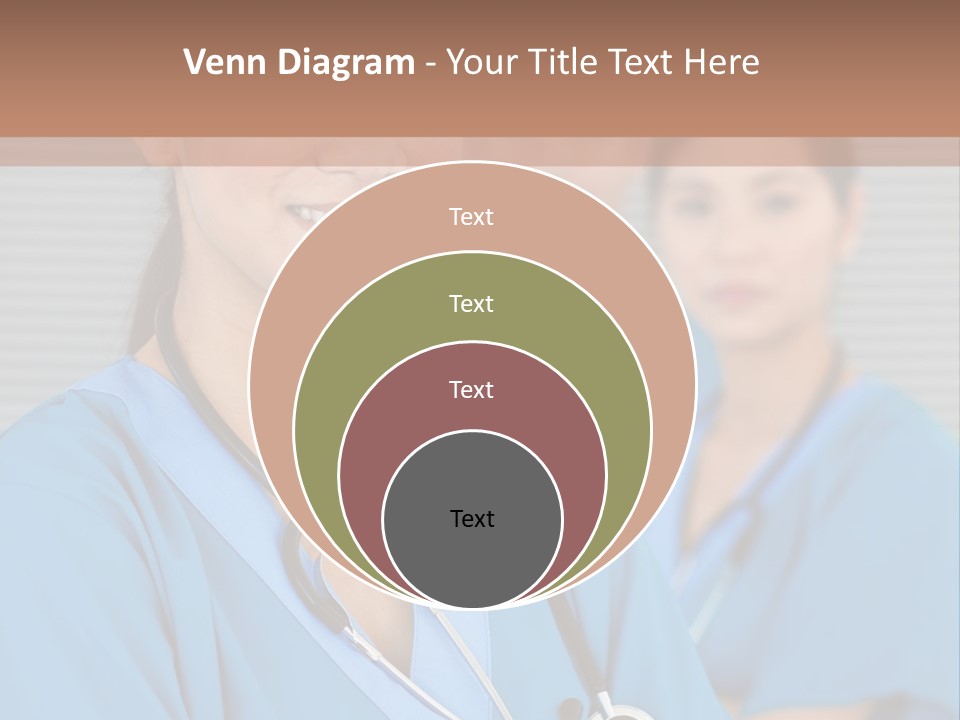 Team Female Occupation PowerPoint Template