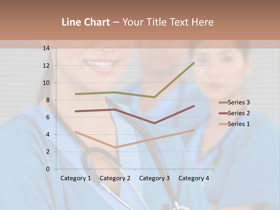Team Female Occupation PowerPoint Template