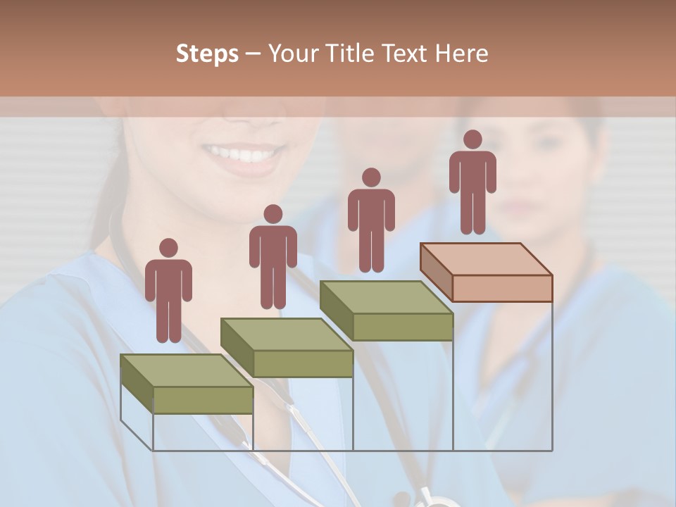 Team Female Occupation PowerPoint Template