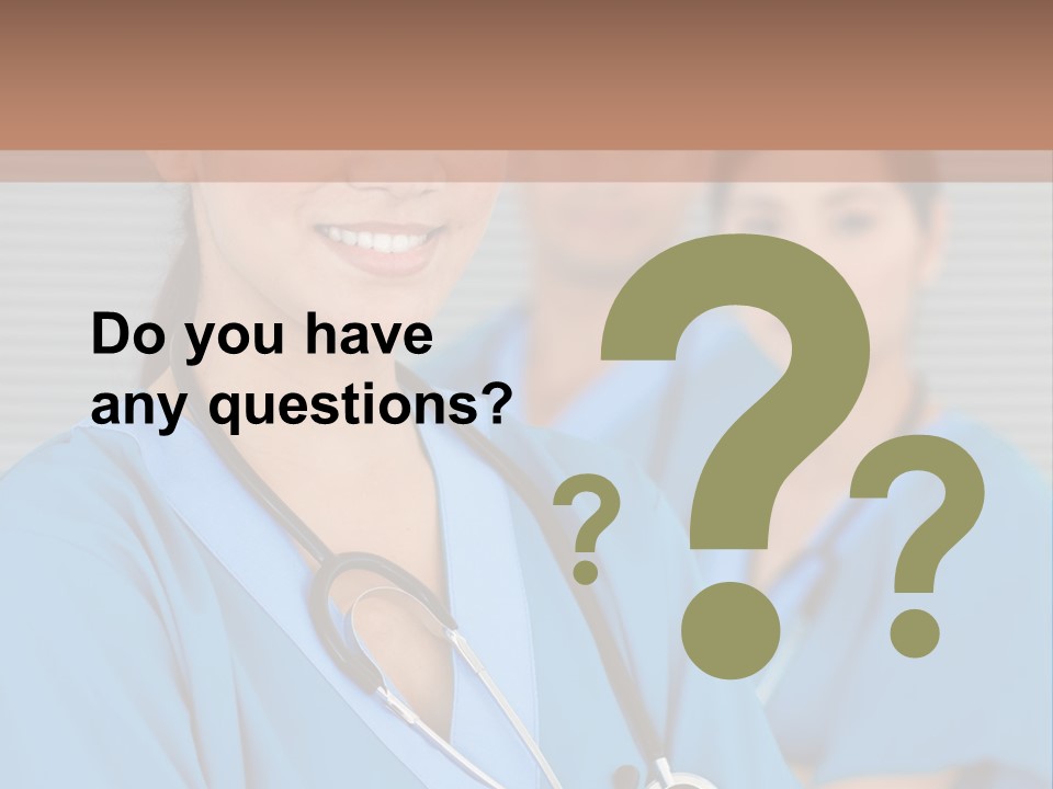 Team Female Occupation PowerPoint Template