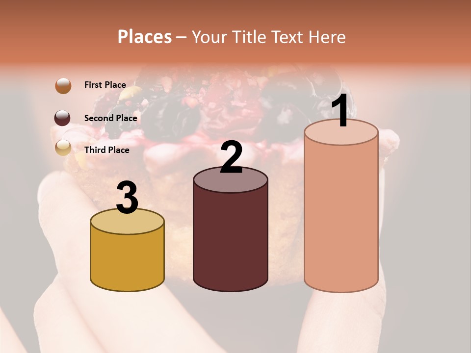 Cake Pie Fruits PowerPoint Template