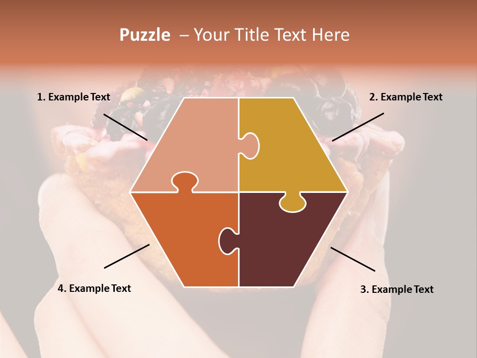 Cake Pie Fruits PowerPoint Template