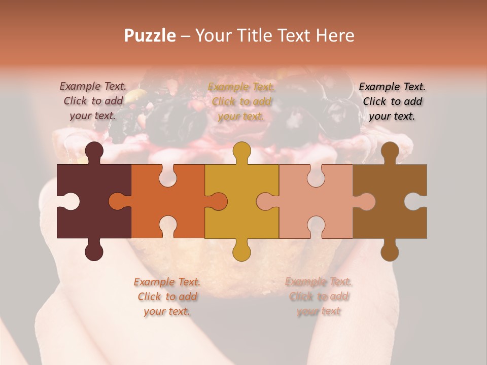 Cake Pie Fruits PowerPoint Template