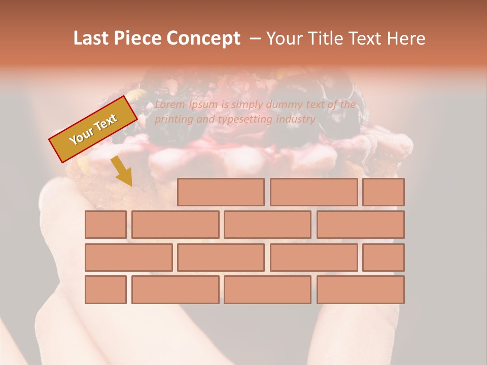 Cake Pie Fruits PowerPoint Template