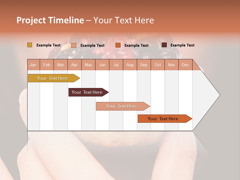 Cake Pie Fruits PowerPoint Template