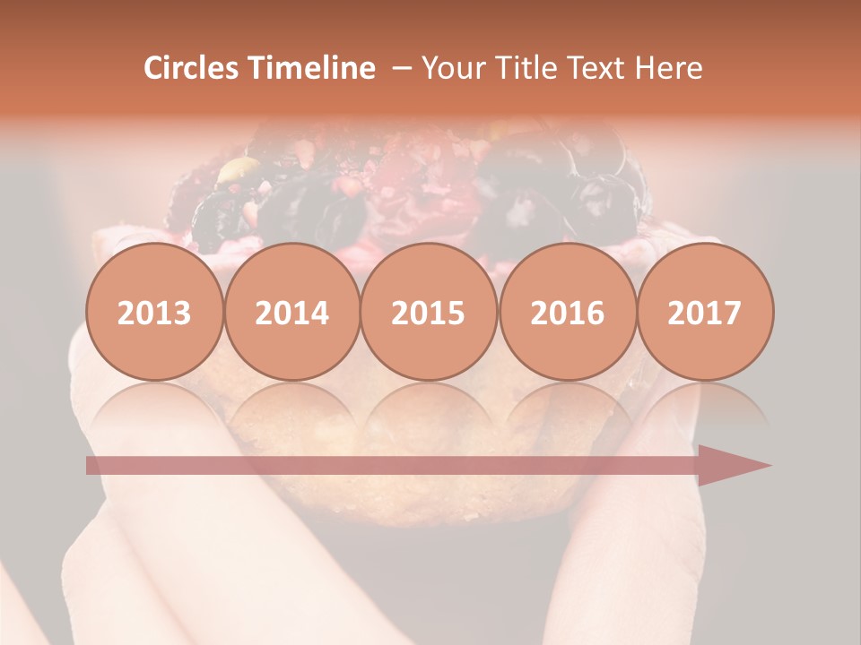 Cake Pie Fruits PowerPoint Template