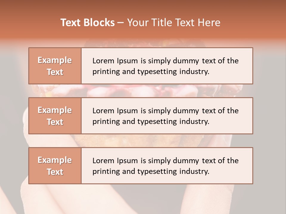 Cake Pie Fruits PowerPoint Template