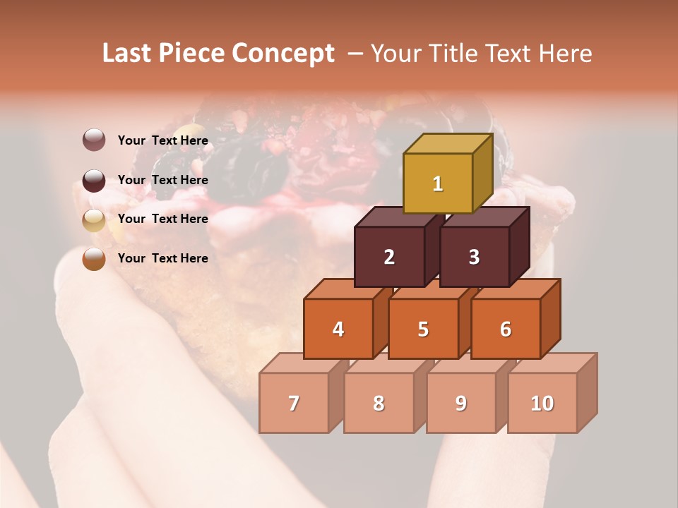 Cake Pie Fruits PowerPoint Template