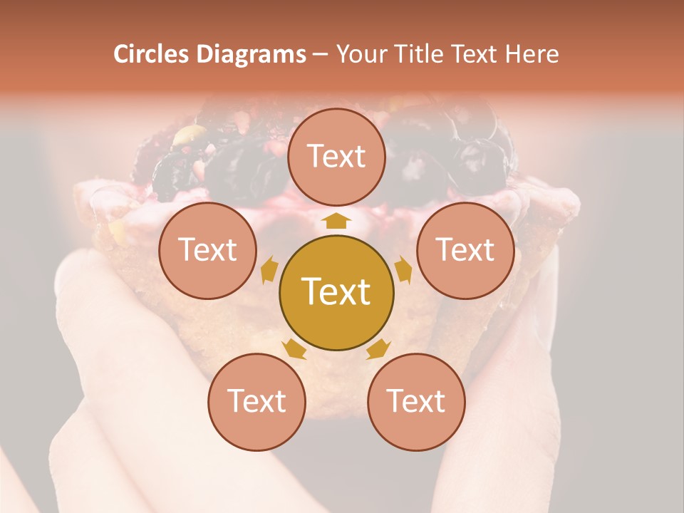 Cake Pie Fruits PowerPoint Template