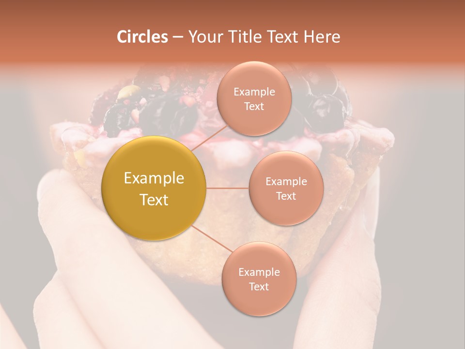 Cake Pie Fruits PowerPoint Template