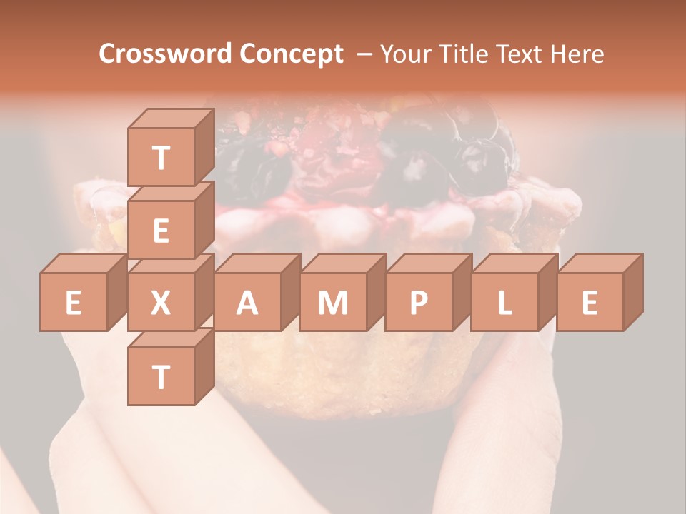 Cake Pie Fruits PowerPoint Template