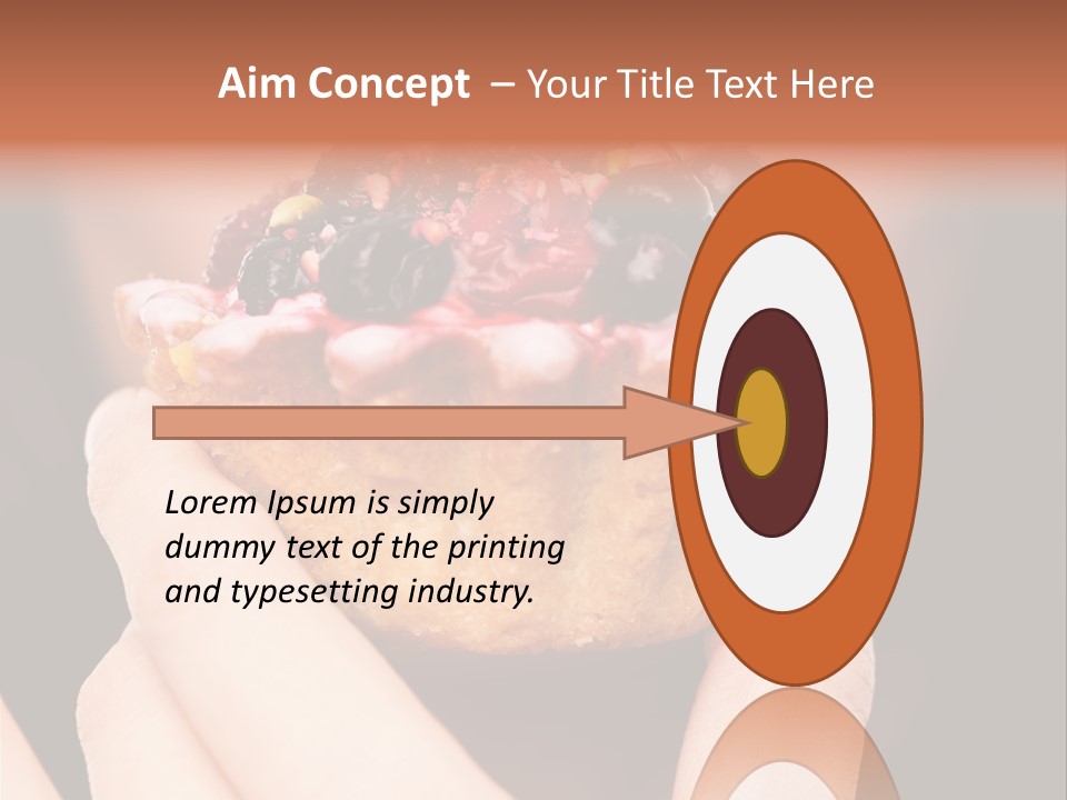 Cake Pie Fruits PowerPoint Template