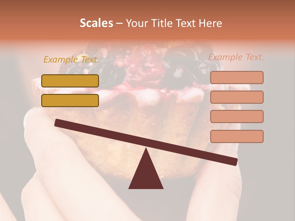Cake Pie Fruits PowerPoint Template