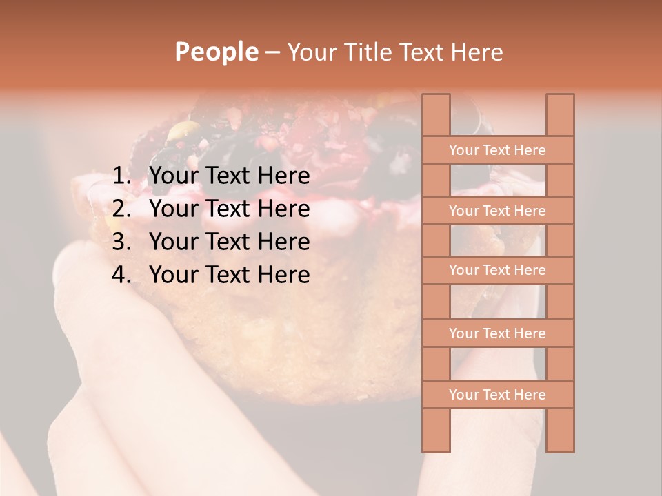 Cake Pie Fruits PowerPoint Template