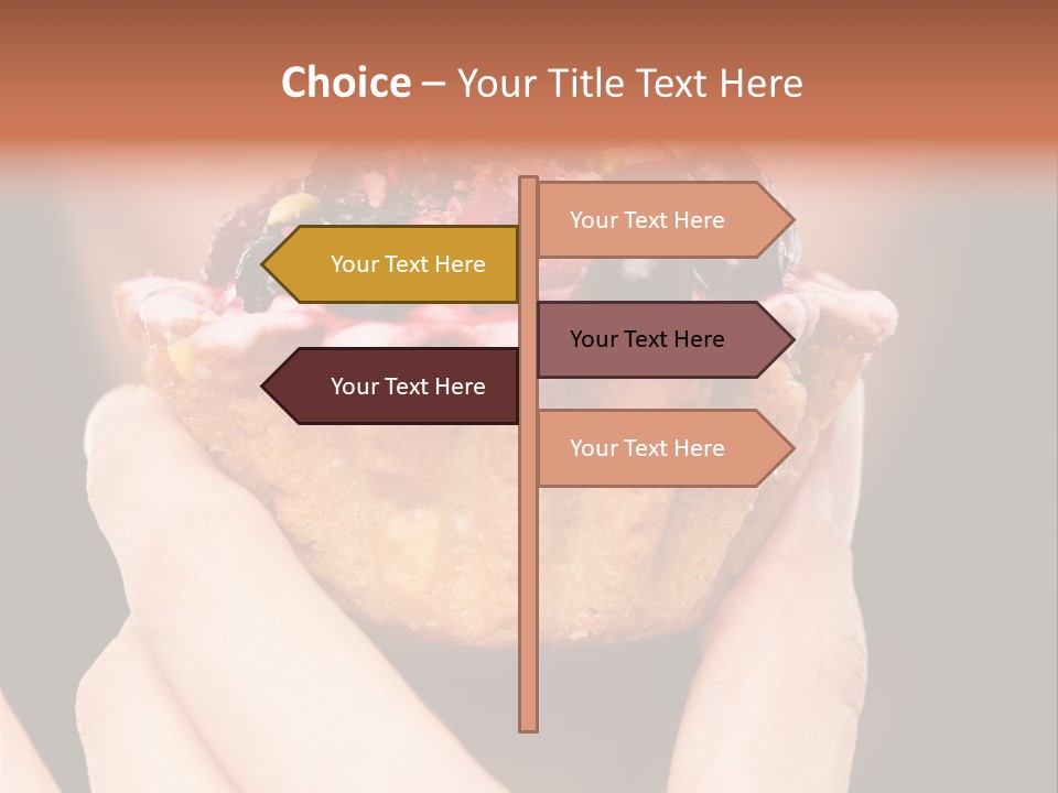 Cake Pie Fruits PowerPoint Template