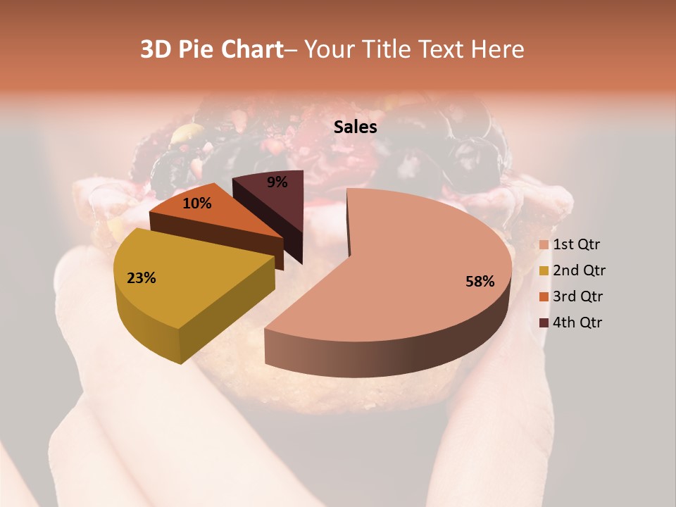 Cake Pie Fruits PowerPoint Template