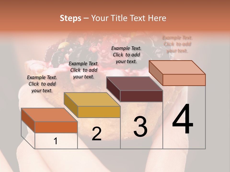Cake Pie Fruits PowerPoint Template