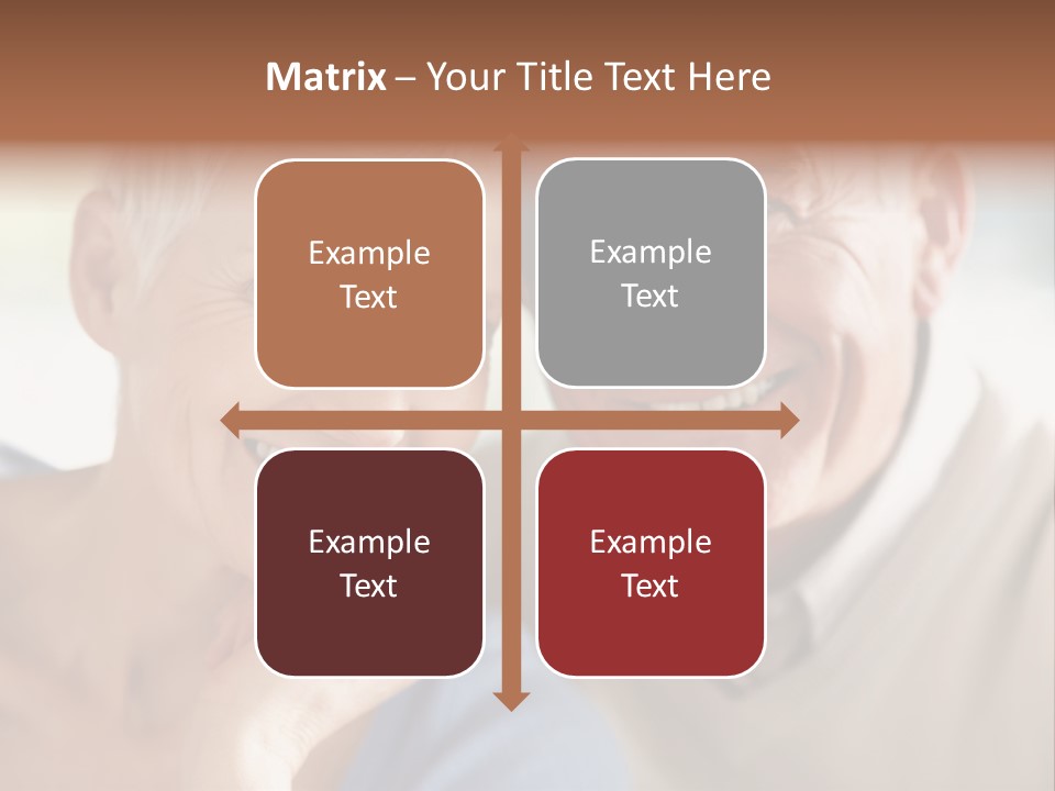 Couple Dessert Formalwear PowerPoint Template