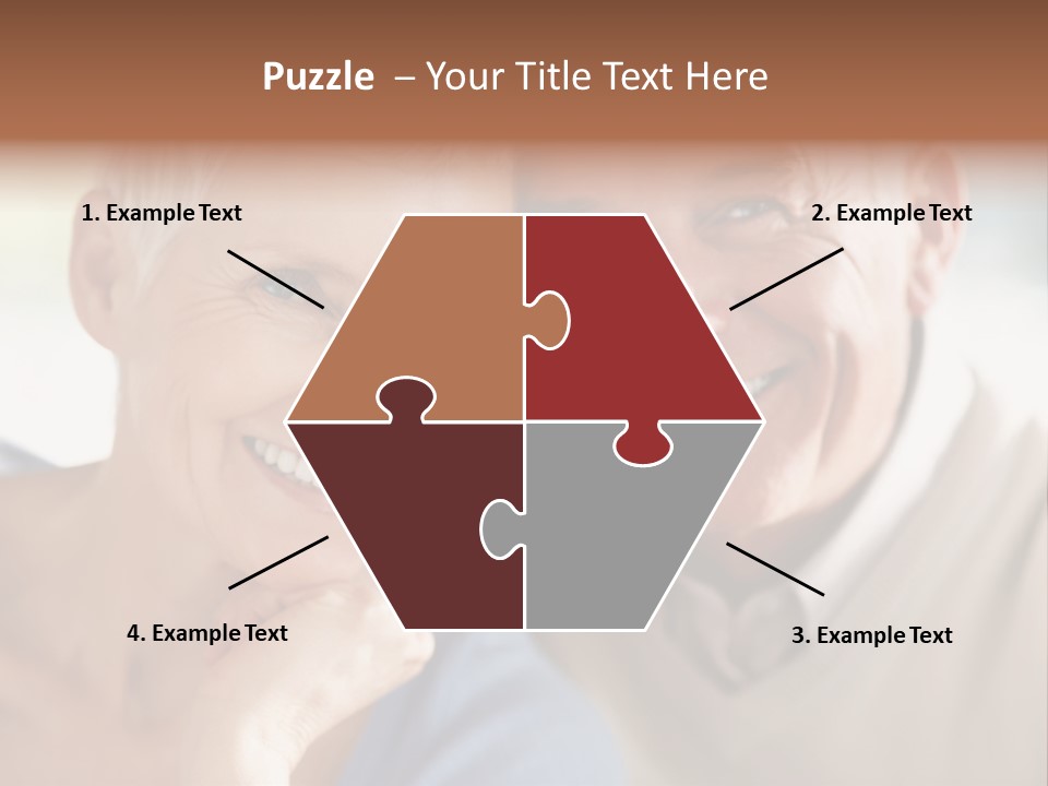 Couple Dessert Formalwear PowerPoint Template