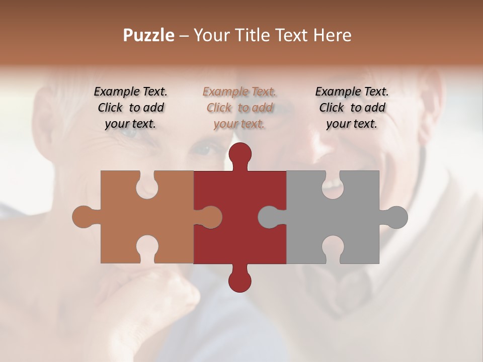 Couple Dessert Formalwear PowerPoint Template